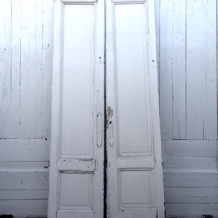 Puerta interior opaca doble