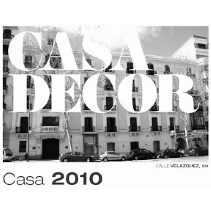 2010 Casa Decor. 