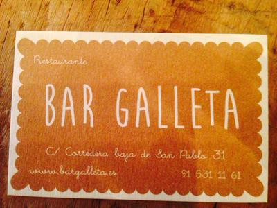 2012 Bar Galleta