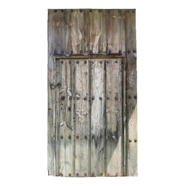 Puerta exterior opaca