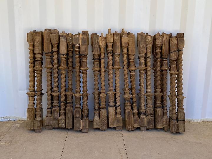 Balaustres de madera