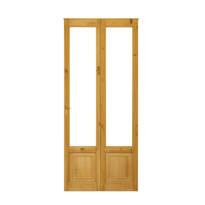 Puerta interior cristalera