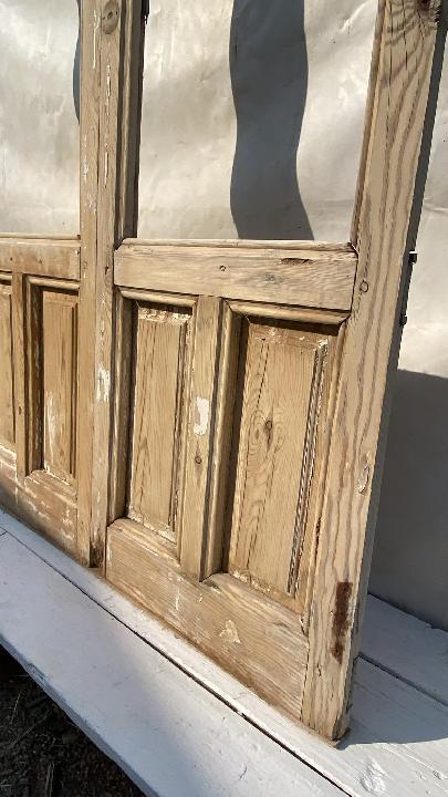 Puerta balconera doble