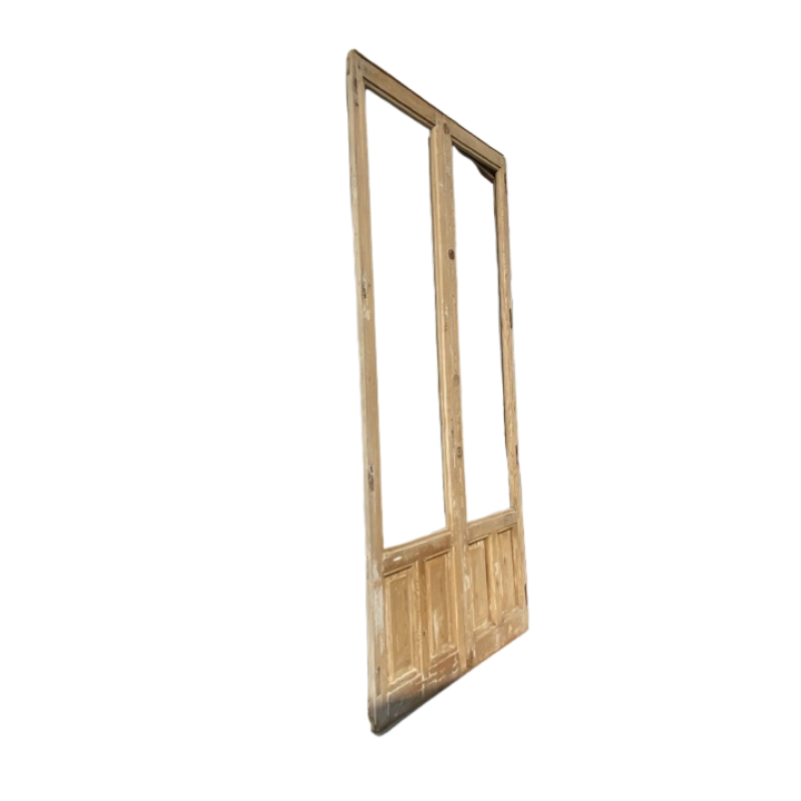 Puerta balconera doble