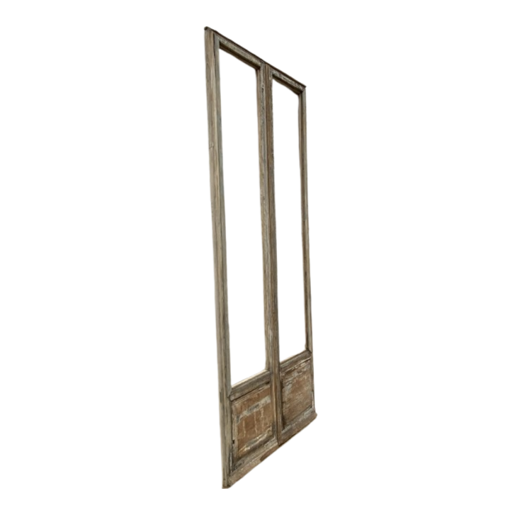 Puerta balconera doble