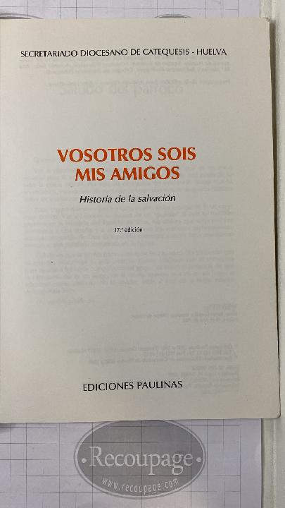 Vosotros sois mis amigos