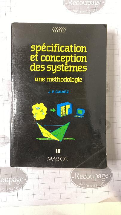Spécification et conception des systemes