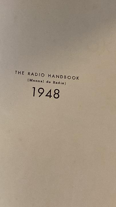 Radio handbook. Edición española 1948