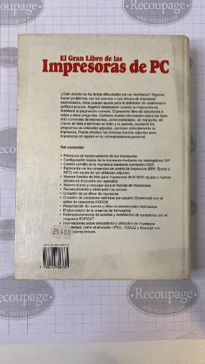 El gran libro de las impresoras de PC