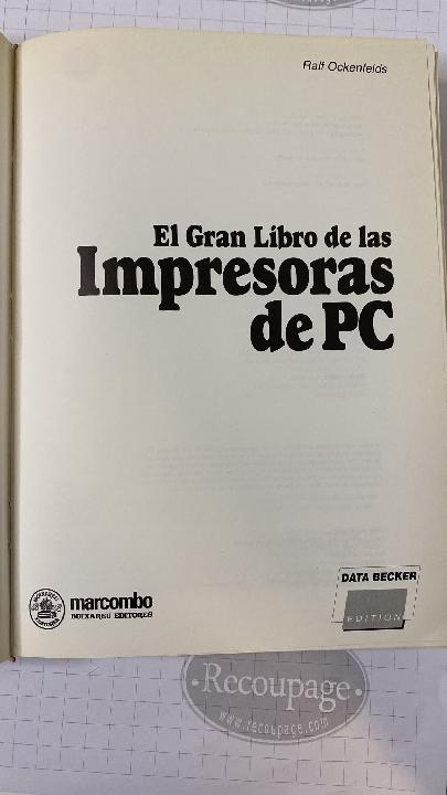 El gran libro de las impresoras de PC