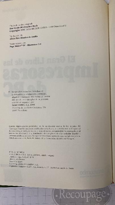 El gran libro de las impresoras de PC