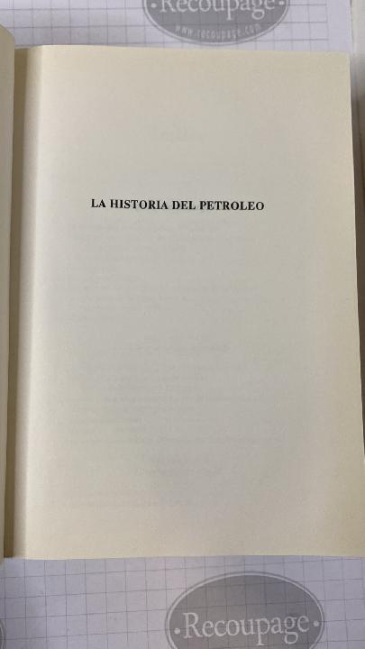 La historia del Petóleo. Premio Pulitzer