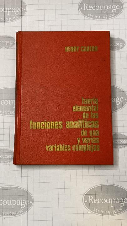 Teoría elemental de las funciones analíticas 