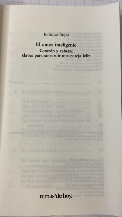 El amor inteligente