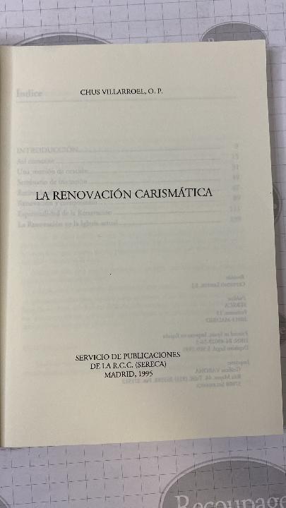 La renovación carismática