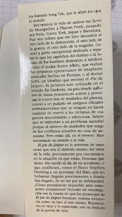 El pie de Jaipur