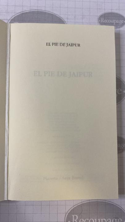 El pie de Jaipur