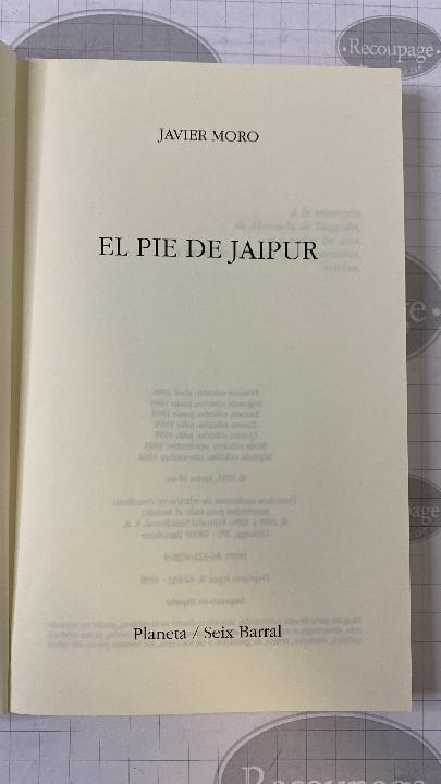 El pie de Jaipur