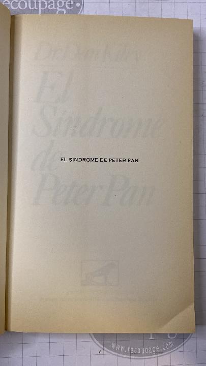 El síndrome de Peter Pan