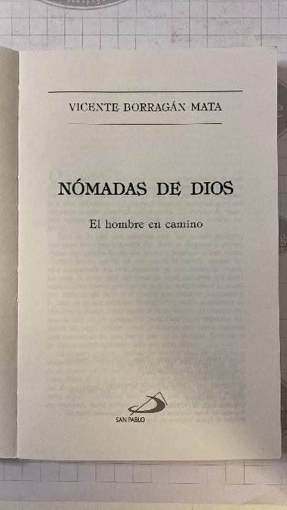 Nómadas de Dios. Un hombre en camino