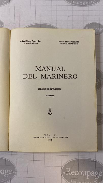 Manual del Marinero