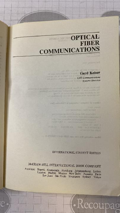 Optical fiber cummunications
