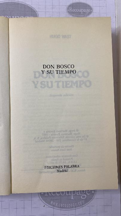 Don Bosco y su tiempo