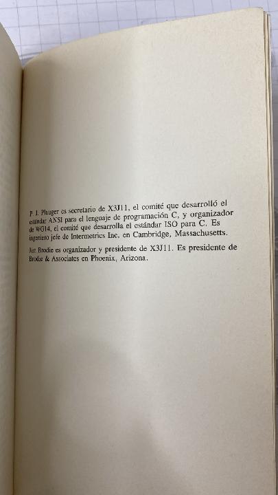 C Estándar: 