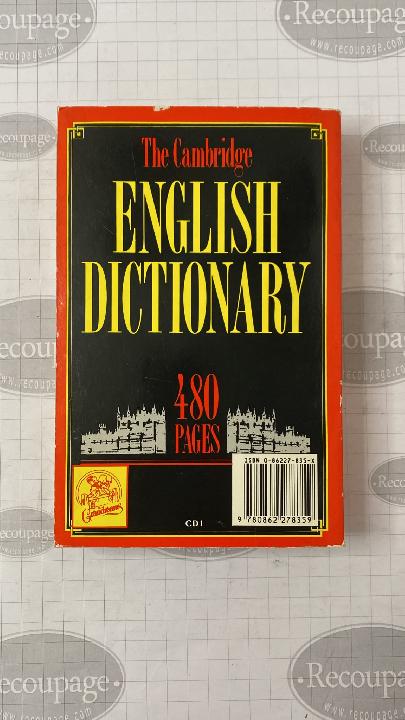 English dictionary