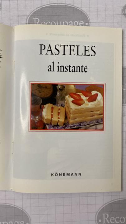 Pasteles al instante