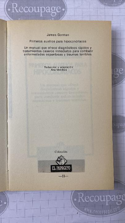 Primeros auxilios para hipocondríacos