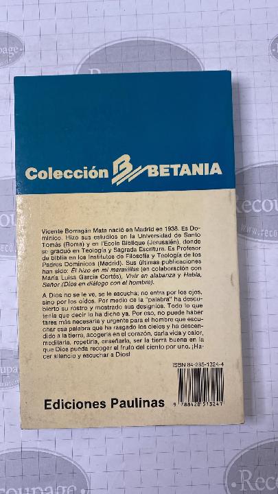 Tu siervo escucha: La acogida de la Palabra