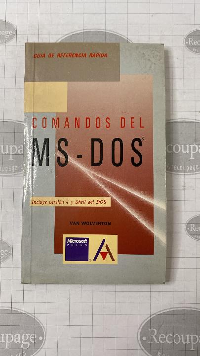 Comandos del MS-DOS: Guía de referencia rápida