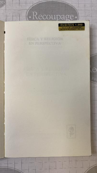 Física y religión en perspectiva
