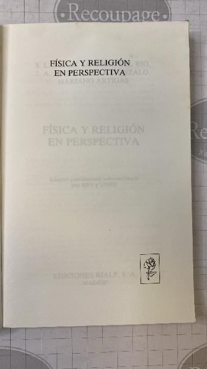 Física y religión en perspectiva