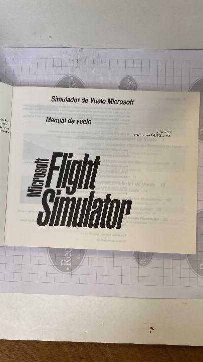 Simulador de Vuelo Microsoft – Manual de vuelo
