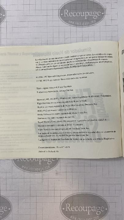 Simulador de Vuelo Microsoft – Manual de vuelo