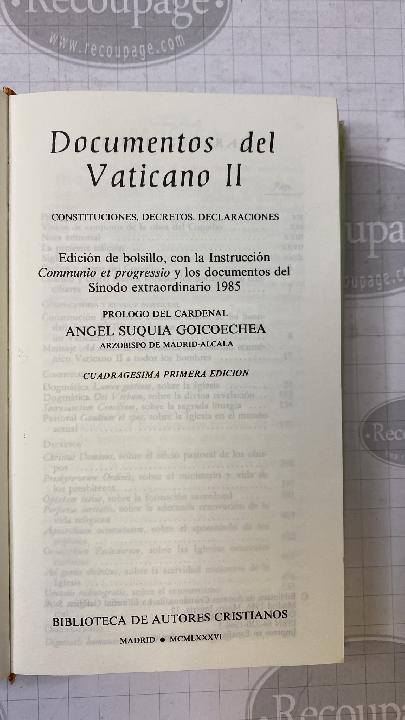 Documentos del Vaticano II
