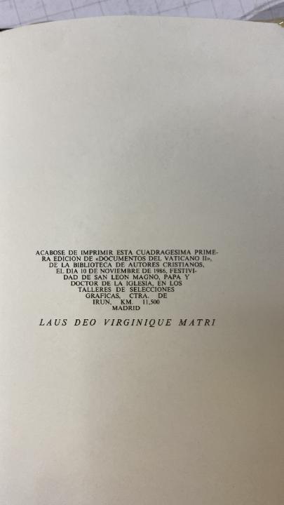 Documentos del Vaticano II
