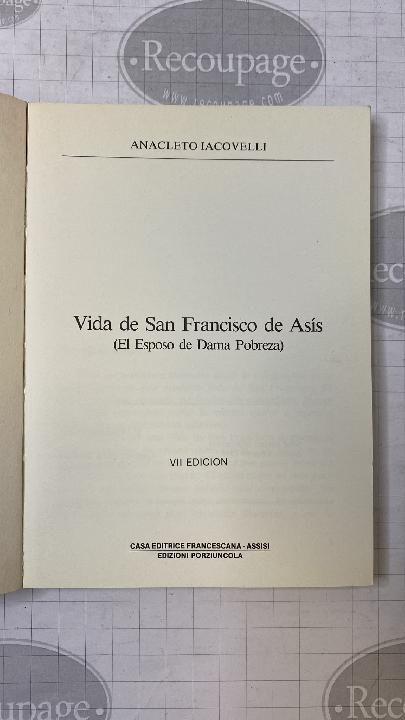 Vida de San Francisco de Asís