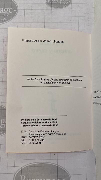Vía crucis antiguo y nuevo