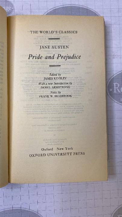 Pride and Prejudice