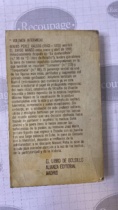 El amigo Manso