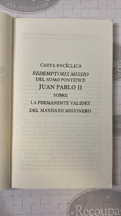 Redemptoris Missio