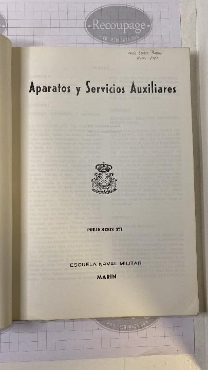 Aparatos y Servicios Auxiliares