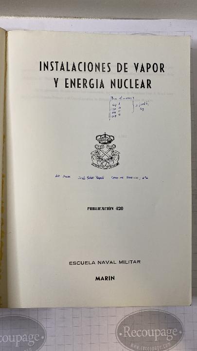Instalaciones de vapor y energia nuclear