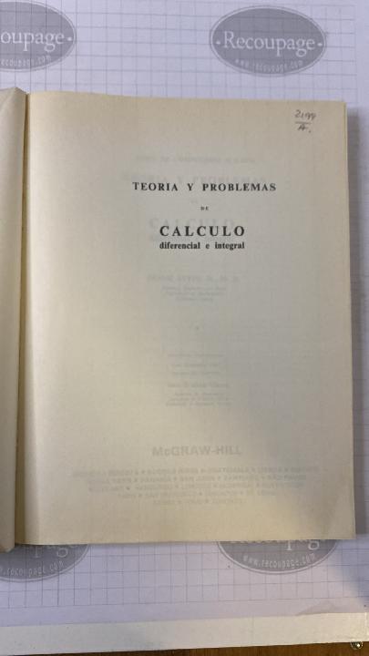Cálculo diferencial e integral